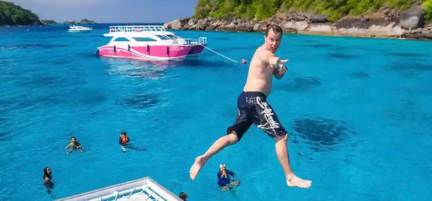 Maya Bay Phi Phi Island tour by speedboat package
